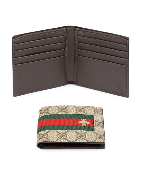 replica mens gucci wallet|gucci dollar bifold men's wallet.